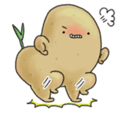 Chubby potato sticker #10587397