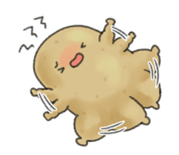 Chubby potato sticker #10587398