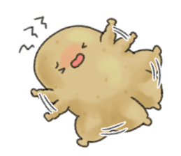 Chubby potato sticker #10587398