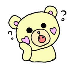 cute kumatarou sticker #10587465