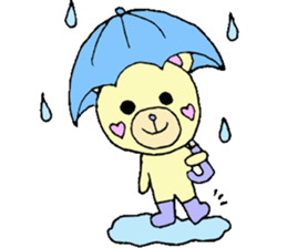 cute kumatarou sticker #10587471