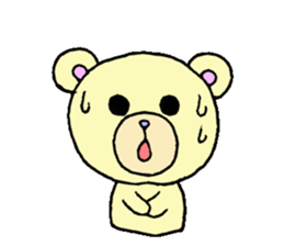 cute kumatarou sticker #10587473