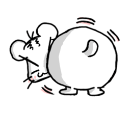 It is a mouse. sticker #10587562