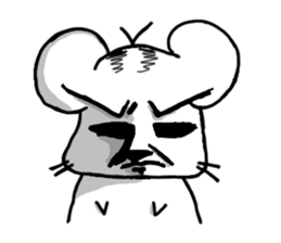 It is a mouse. sticker #10587563