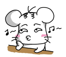 It is a mouse. sticker #10587567