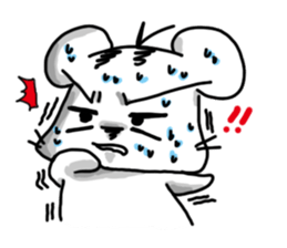 It is a mouse. sticker #10587573