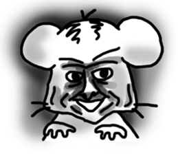 It is a mouse. sticker #10587576