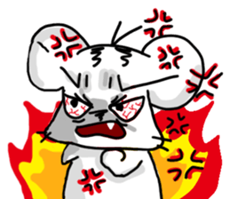 It is a mouse. sticker #10587582