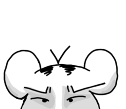 It is a mouse. sticker #10587587