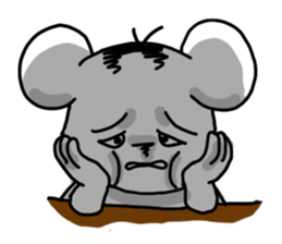 It is a mouse. sticker #10587594