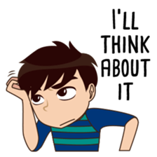 About Allen (eng version) sticker #10587979