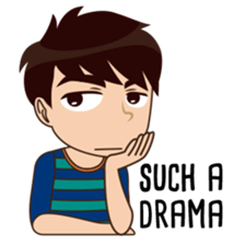 About Allen (eng version) sticker #10587981