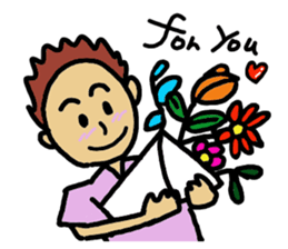 Boy like you sticker #10588001