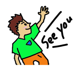 Boy like you sticker #10588003