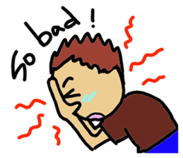 Boy like you sticker #10588038