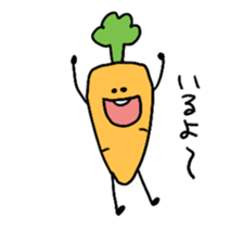 rabbit&Carrot sticker #10588611