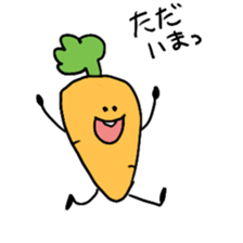 rabbit&Carrot sticker #10588612