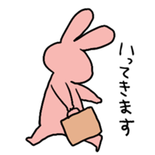 rabbit&Carrot sticker #10588614