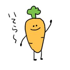 rabbit&Carrot sticker #10588615