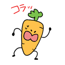 rabbit&Carrot sticker #10588616