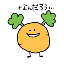 rabbit&Carrot sticker #10588630