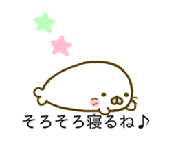 Seals Marshmallow Balloon sticker #10588726