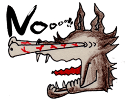 Family of wolves sticker #10589015