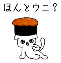 Cat gag sticker #10589101