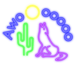 Colorful Neon signs sticker #10589867