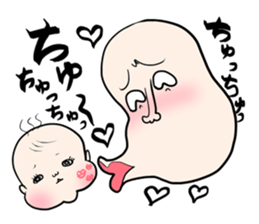 Cry of the Mom raising children2 sticker #10590238