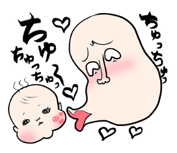 Cry of the Mom raising children2 sticker #10590238