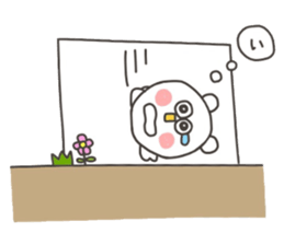 Kopitto  Animals - White bear version sticker #10590549