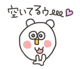 Kopitto  Animals - White bear version sticker #10590550