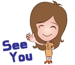 Happy Family: Pear Cake sticker #10590816