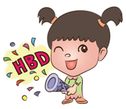 Happy Family: Pear Cake sticker #10590834