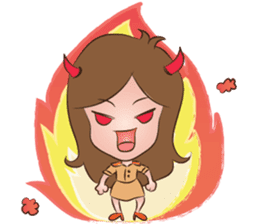 Happy Family: Pear Cake sticker #10590836