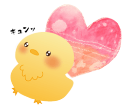 Bright yellow PiPi Vol.1 sticker #10591177