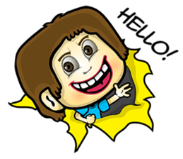 TODTIE FUNNY BOY! sticker #10591417