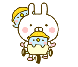 Rabbit Usahina with penpen 3 sticker #10591497
