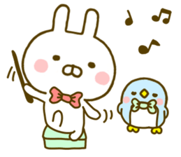 Rabbit Usahina with penpen 3 sticker #10591498