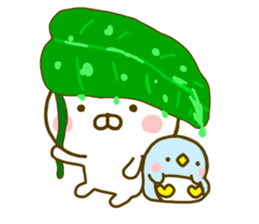 Rabbit Usahina with penpen 3 sticker #10591500