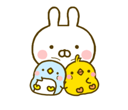 Rabbit Usahina with penpen 3 sticker #10591506