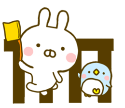 Rabbit Usahina with penpen 3 sticker #10591509