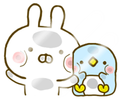 Rabbit Usahina with penpen 3 sticker #10591510