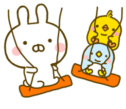 Rabbit Usahina with penpen 3 sticker #10591512