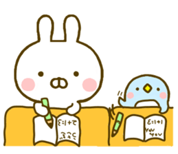 Rabbit Usahina with penpen 3 sticker #10591516