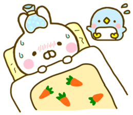 Rabbit Usahina with penpen 3 sticker #10591525