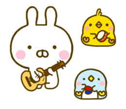 Rabbit Usahina with penpen 3 sticker #10591526