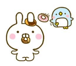 Rabbit Usahina with penpen 3 sticker #10591527