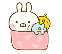 Rabbit Usahina with penpen 3 sticker #10591530